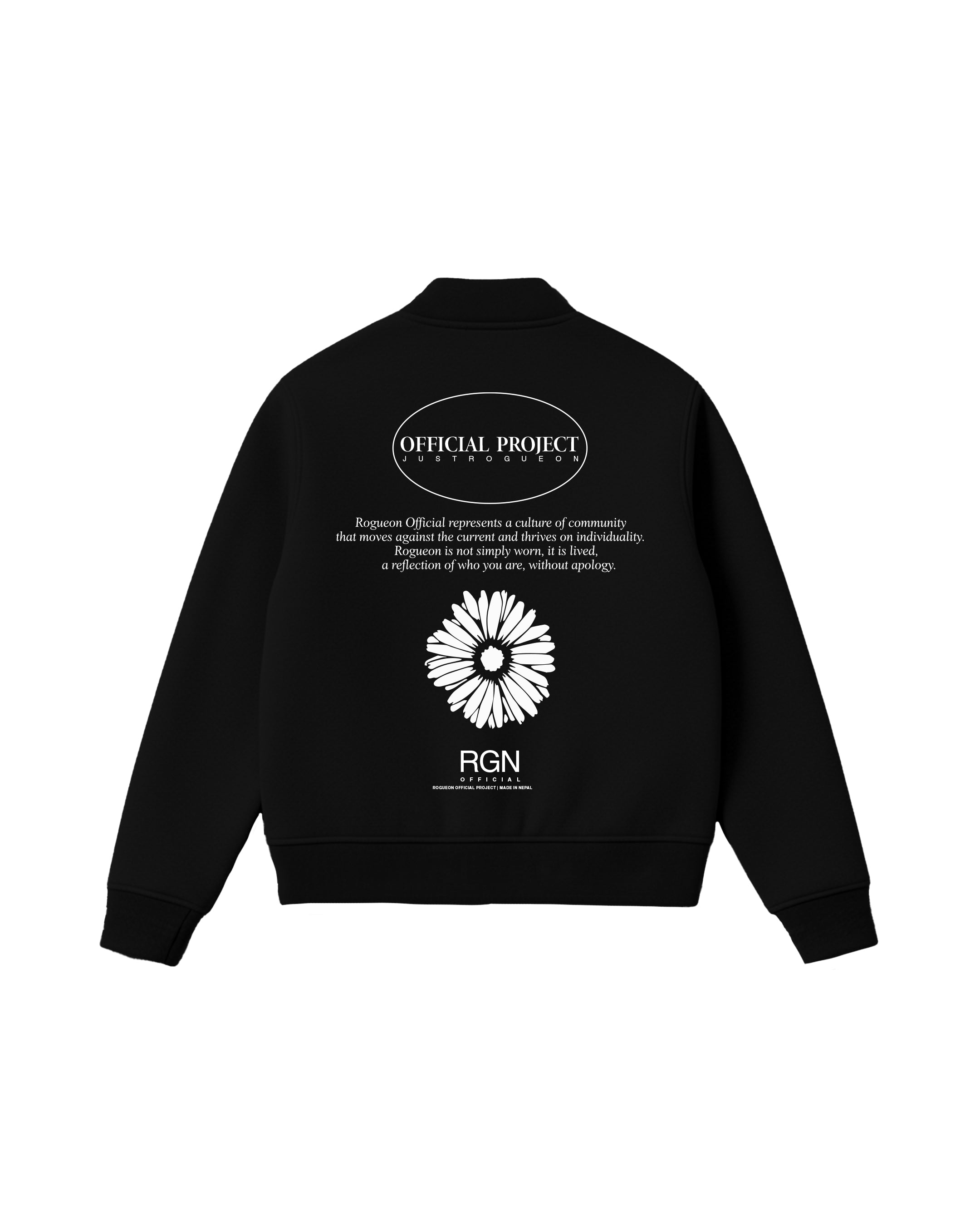 PROJECT BLOOM VARSITY(BLACK)