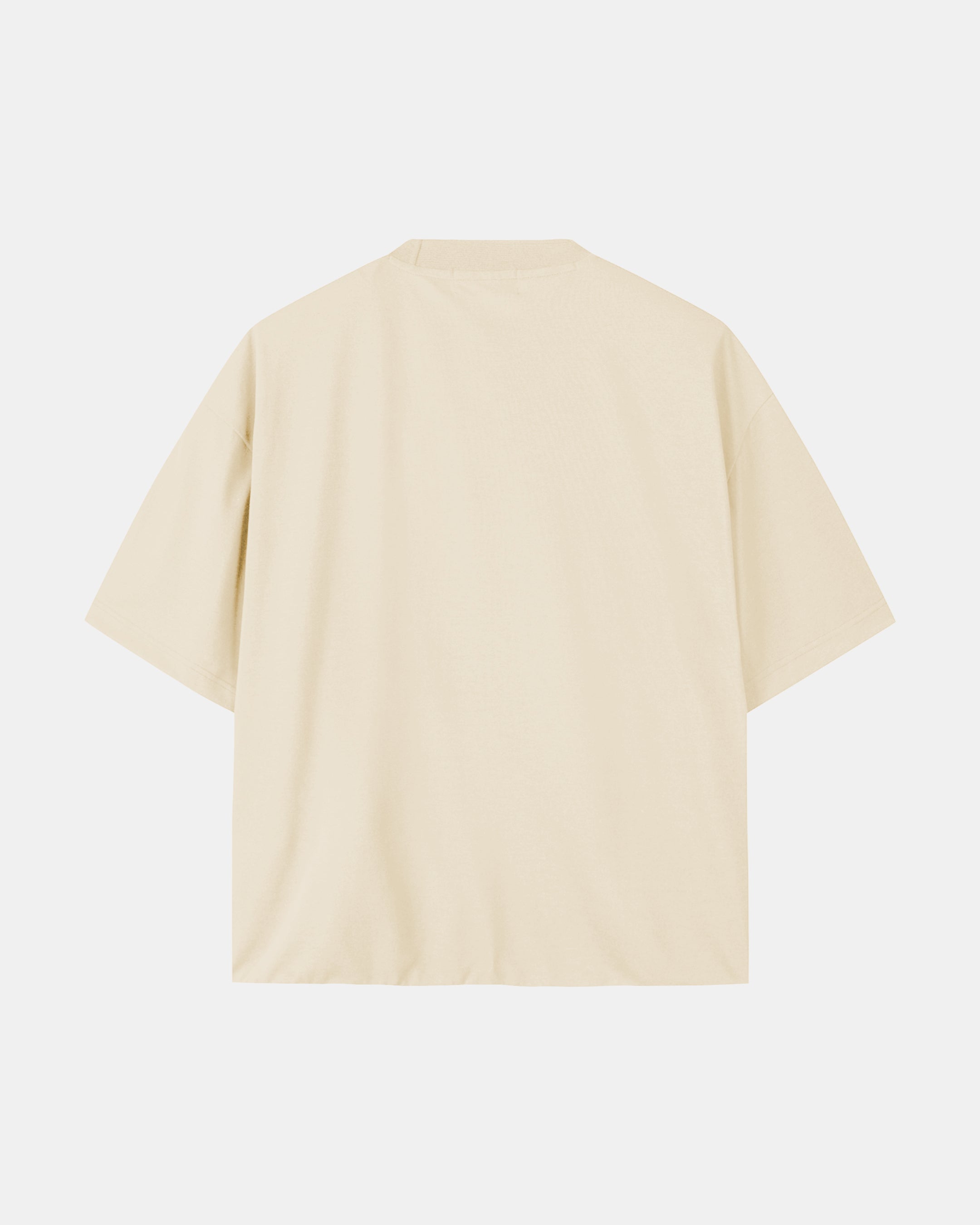 ROGUEON ESSENTIAL TEE (BEIGE)