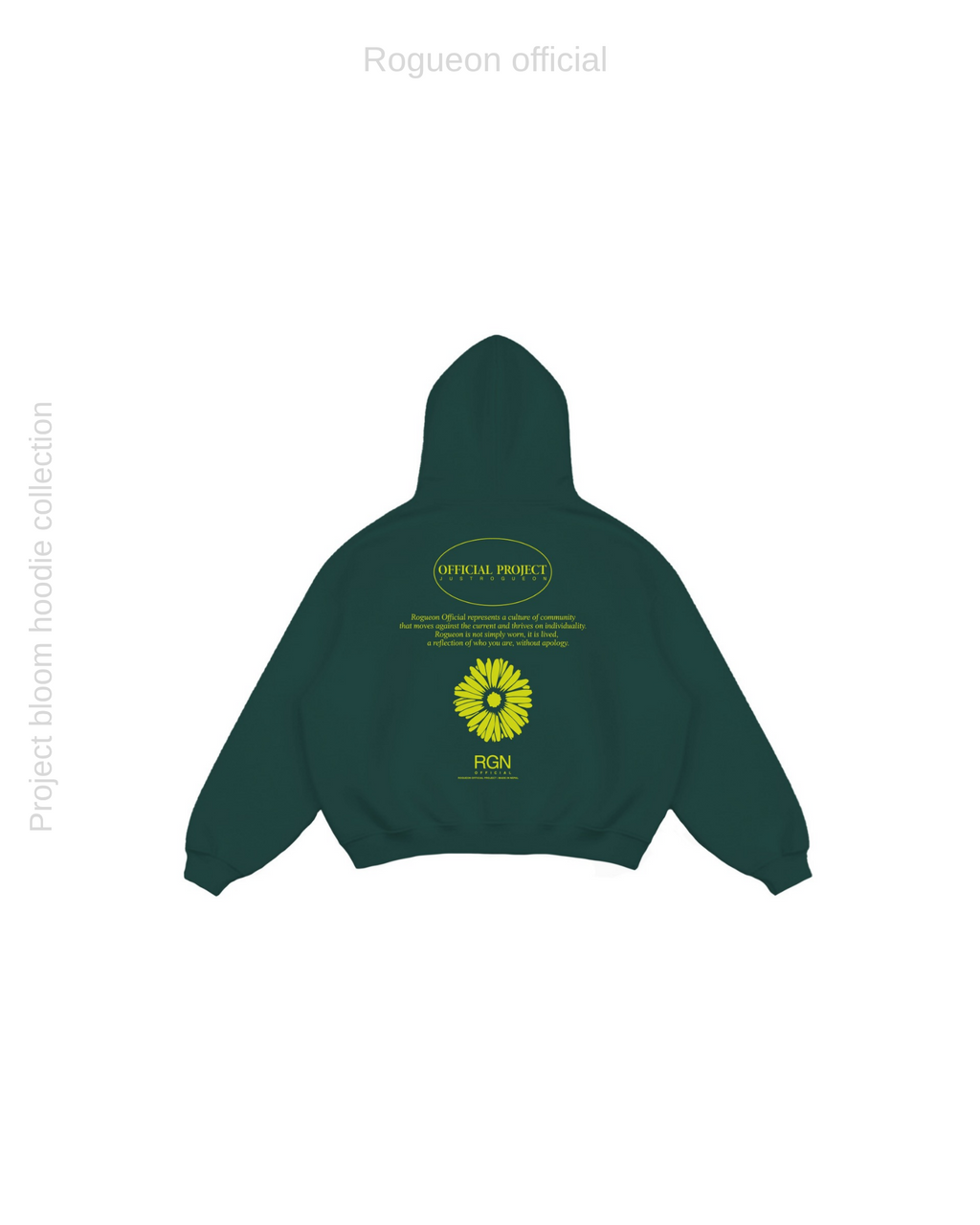 Green Project bloom hoodie