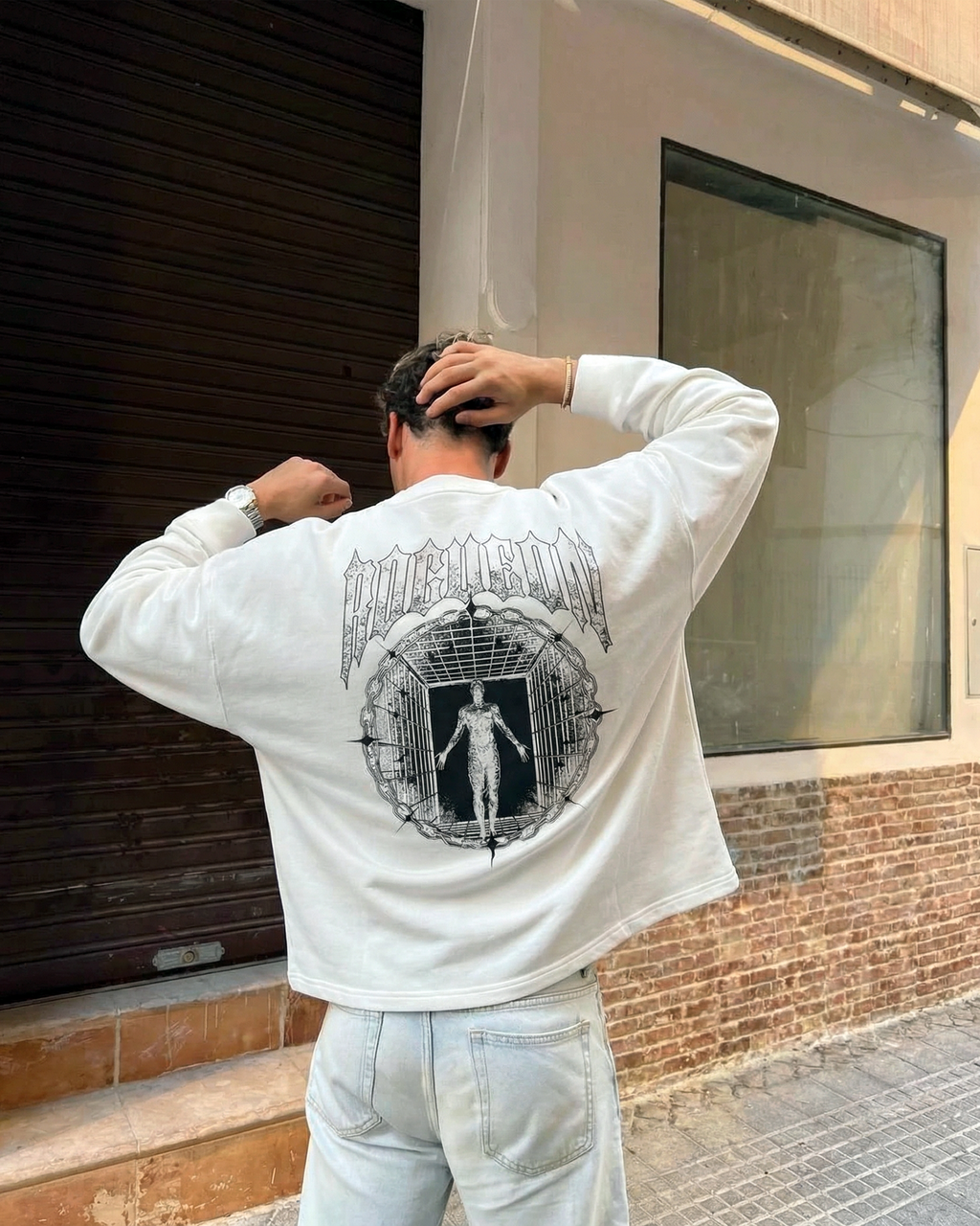 WHITE LIGHTBORN FULL SLEEVE